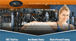 Desktop Screenshot of bxfitness.com